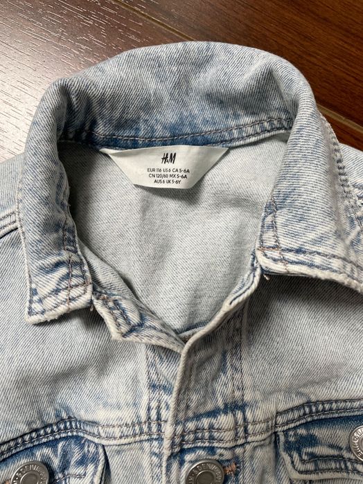 Geaca jeans marime 116