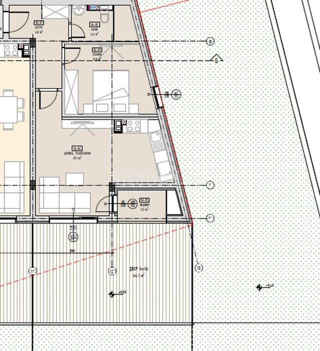Продава се Двустаен апартамент в София, Малинова долина - 74 кв.м за 1196 €/кв.м - Снимка #9