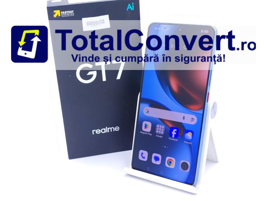 Realme GT7 256GB IceSense 12GB Dual SIM, Garantie 24 luni | #D93335