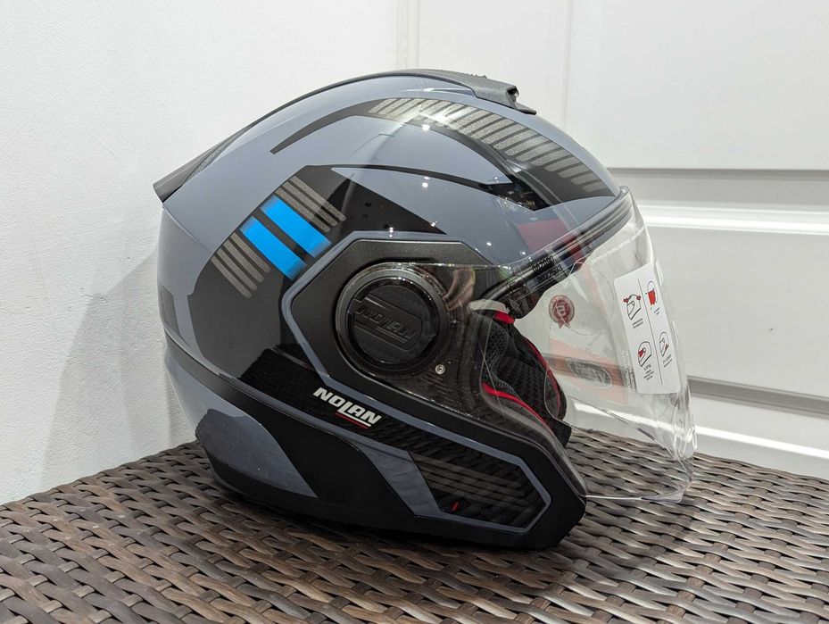 Casca moto chopper /scooter Nolan N40-5, marime M -open face, ochelari