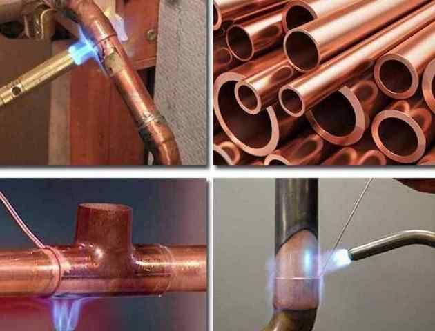 Пайка медных труб