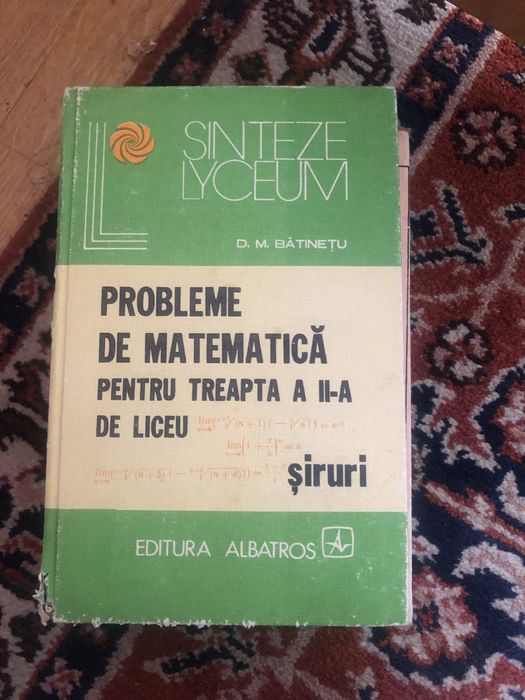 Culegeri matematica fizica chimie