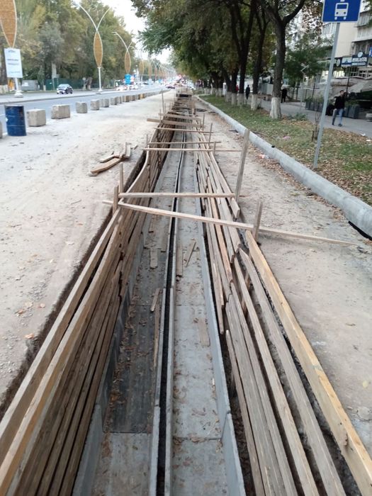 Траншея казимиз канализация кабель