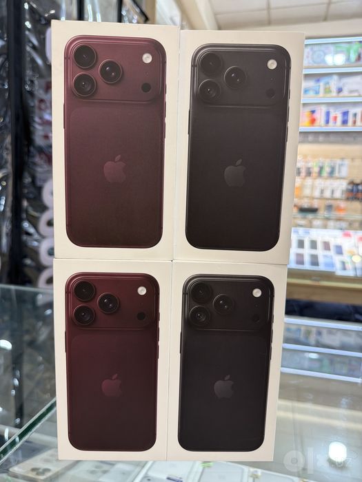 Iphone 17 pro 256 gb esim esim burgundy black