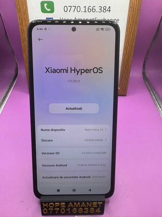 HOPE AMANET P2-Redmi note 14 256 GB/8 RAM