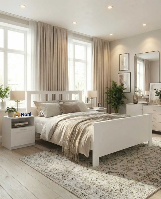 Кровать двуспальная "SAG". Европейский минимализм для идеального сна.