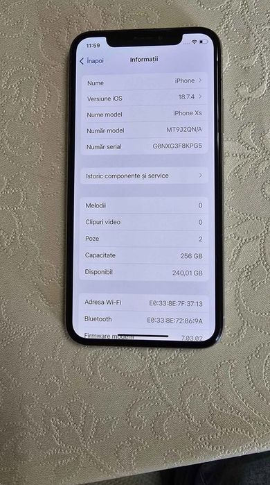Vând iphone Xs ca nou 350 Lei
