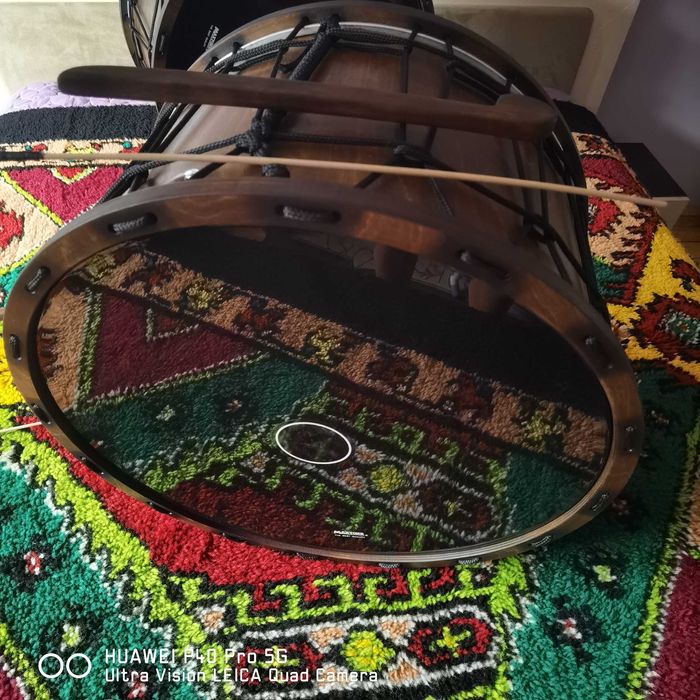 Наличен Професионален Гравиран Битов тъпан 20 инча само за ценители