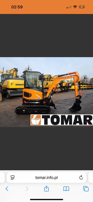 Mini excavator de închiriat