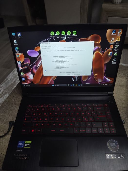 Laptop gaming MSI GF63 12UDX