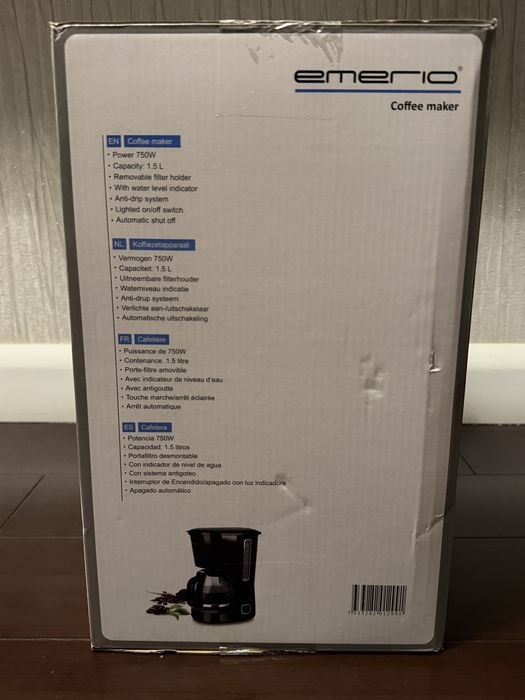 Aparat de cafea Emerio
