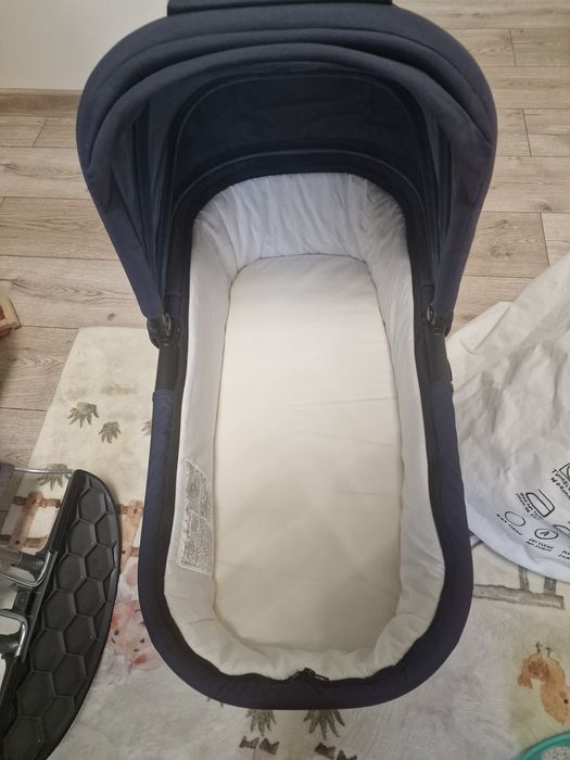 Carucior copii 3 in 1 Chicco Seety, OxfordBlue (Albastru), 0luni+