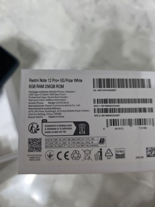 Xiaomi Redmi note 12 pro+