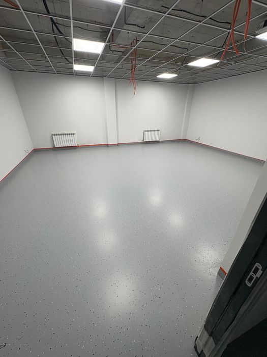 Полимерный пол, эпоксидная краска