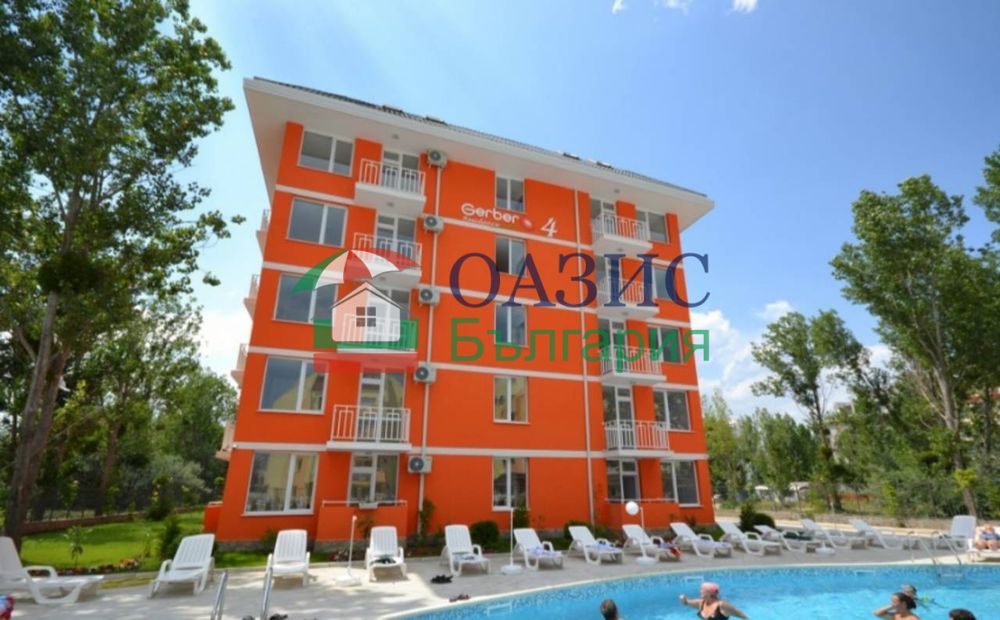 Обзаведено студио в Слънчев Бряг, комплекс Гербер 4, България, 30 кв., цена 56 900 евро
