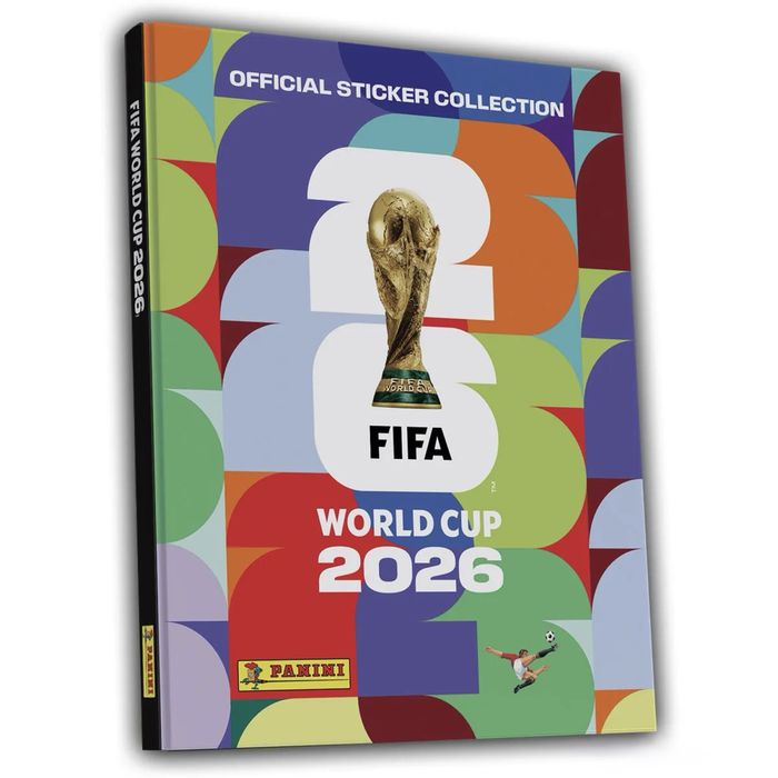 *ТВЪРДА КОРИЦА* Официален албум на Panini за световното първенство 2026 с твърда корица - World Cup 2026 official hard cover album