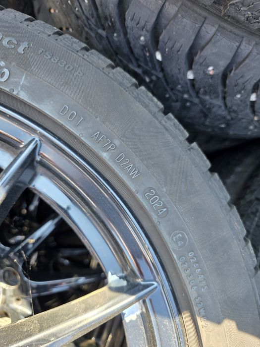 Гуми с Джанти за Mercedes A class , CLA class 205/50 R17 Continental 2024 dot