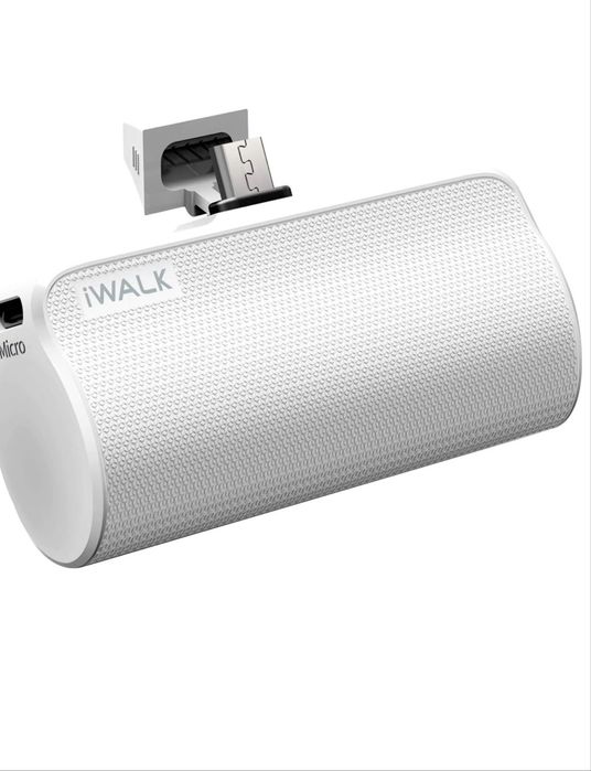 Acumulator extern iWalk Link Me 3000, 3000 mAh, Apple, Negru/alb