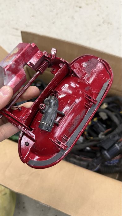 Bmw e39 e38 ручки с подсветкой наружный