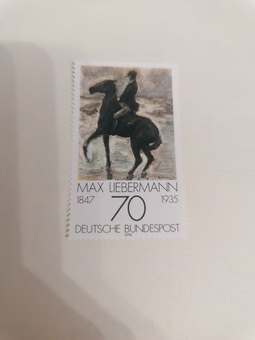 Timbru vechi Max Libermann