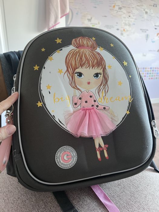 Рюкзак школьный Grizzly. В идеальном состояний