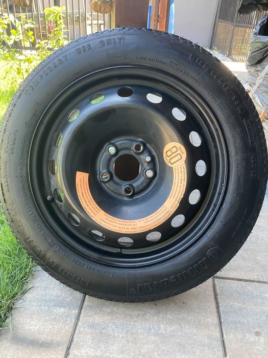 Roata Rezerva Slim R15 Fiat 500L Doblo Tipo Egea Dodge Neon Citroen C8