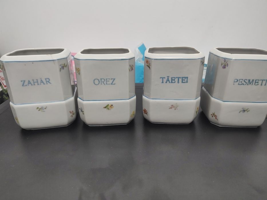 Set recipiente condimente