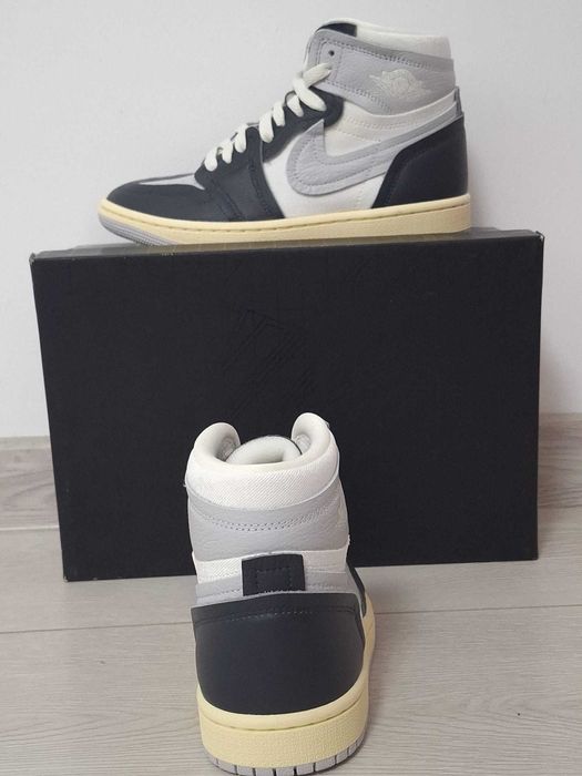 Nike Air Jordan 1 Mid Grey/Black – Size 36.5, Brand New, Original