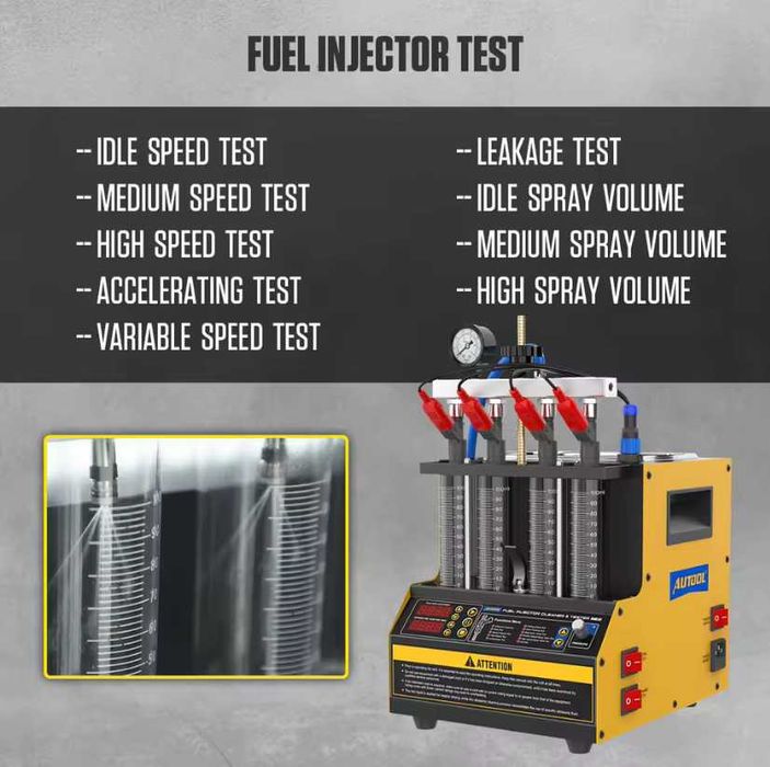 AUTOOL CT160 Стенд за проверка и почистване на бензинови инжектори