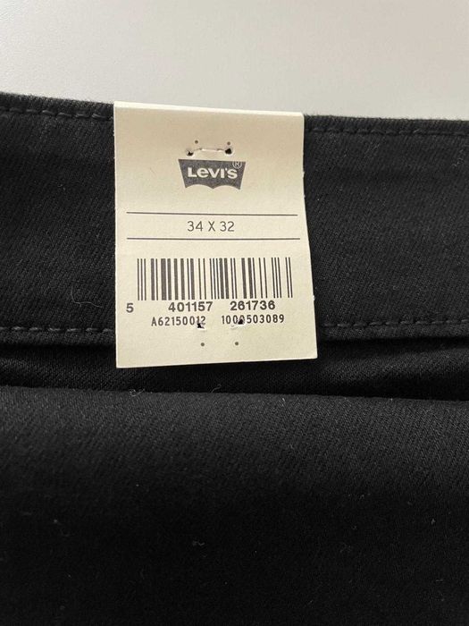 Blugi dama Levis 711, skinny, negru, 34/32