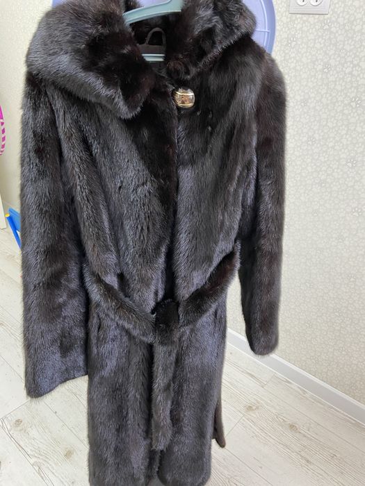 Шуба норковая теплая