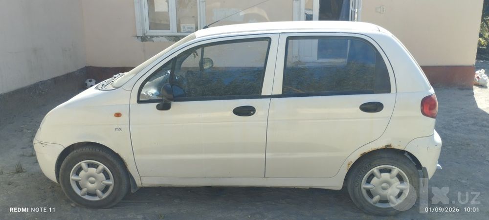 Matiz 2 poz.2009 yil rangi oq