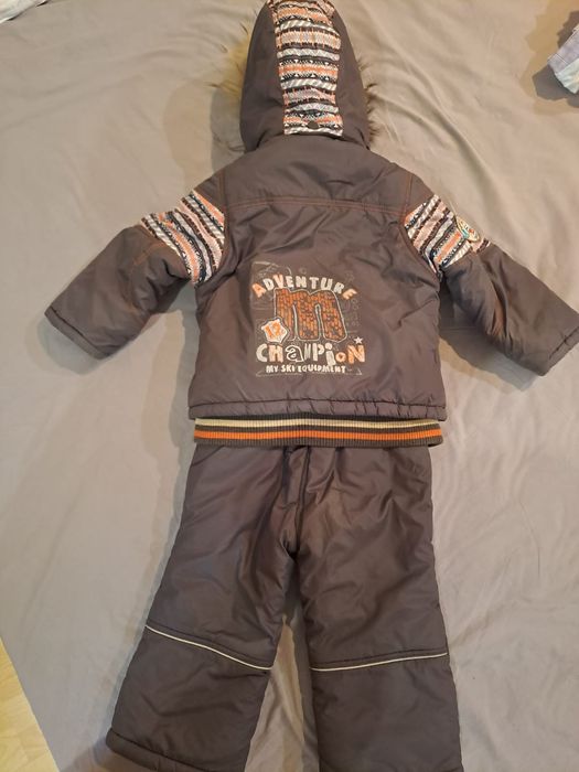 Зимний детский комбинезон