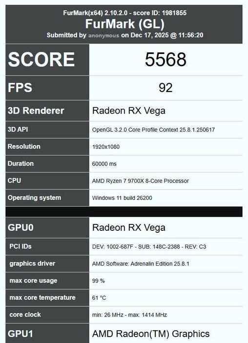 Radeon Vega 56 8GB Powercolor RedDevil