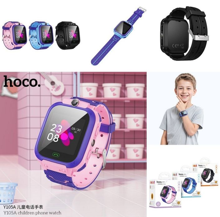 Bolalar aqili soat Hoco Y100 Y101 Y104 Y 106 Dedski Soat