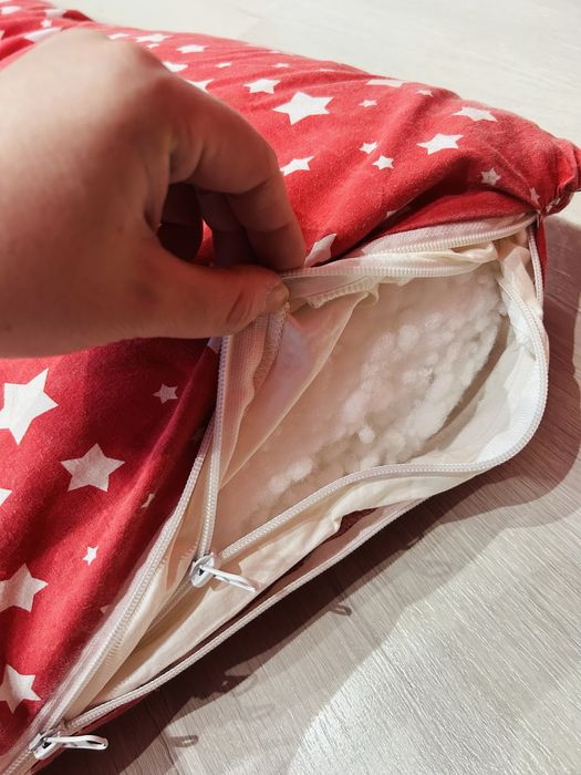 Две възглавници за бременни и кърмене+ ПОДАРЪК - плик с дрехи за бреме