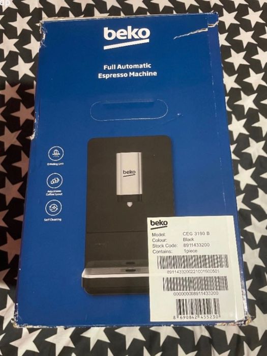 Кафеавтомат Beko (CEG3190B) Черен 600W