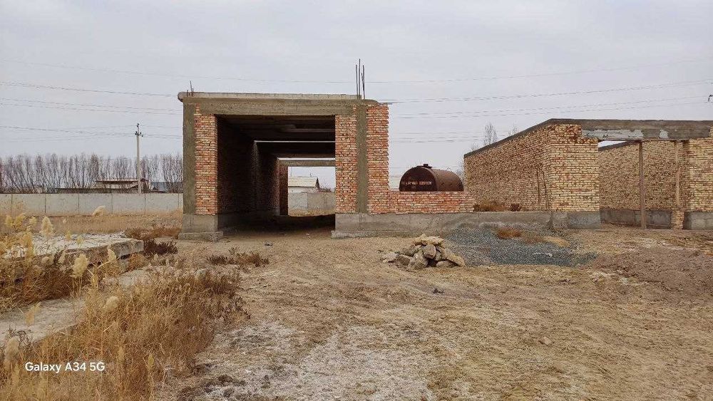 Центрда 24х12 размерде тазадан салынган тайын здание сатылады.