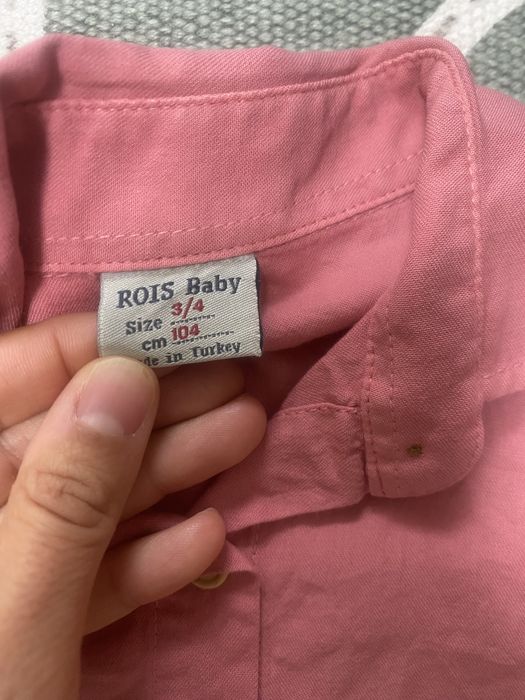 Розова риза Rois 3-4 г., 104 см.