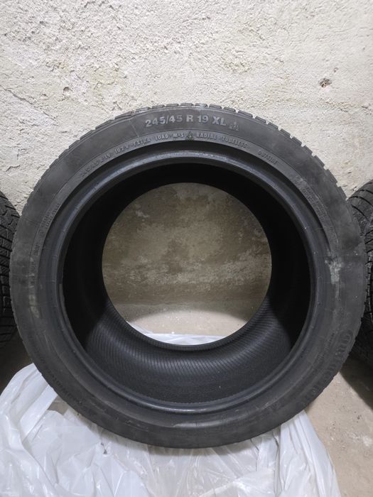 4 Anvelope Iarnă Continental WinterContact R19 – 245/45 + 275/40