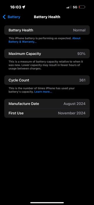 iPhone 16 Pro Max – 256GB, Gold - Като Нов!
