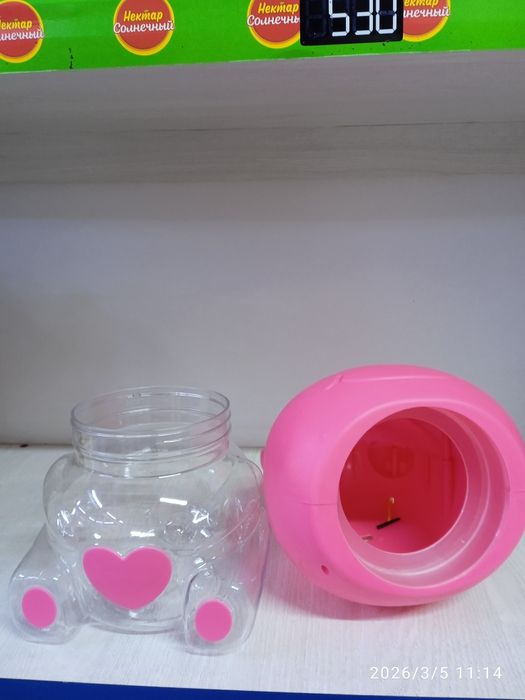 Копилка детская бегемот