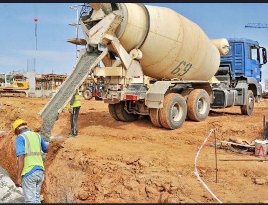 Бетон под фундамент Марка 350. Доставка по алмате и области