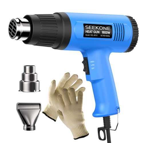 2000W Пистолет за горещ въздух + Подарък Топлозащитни ръкавици