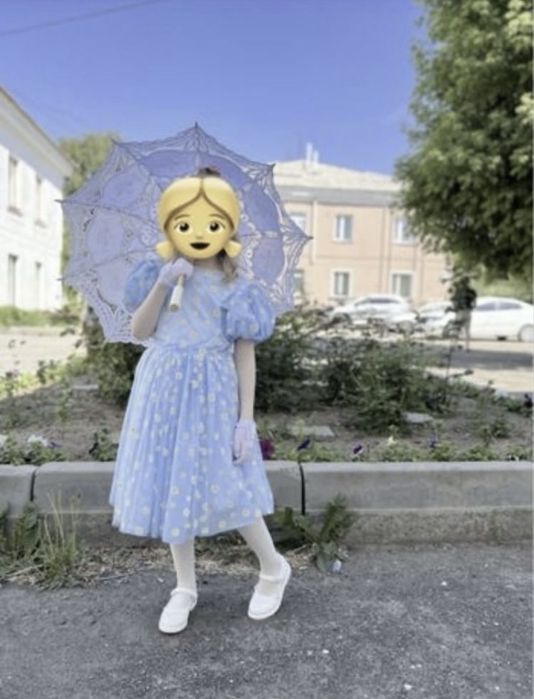 Платье для принцессы 128-134 см рост