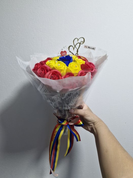 Buchete flori de săpun