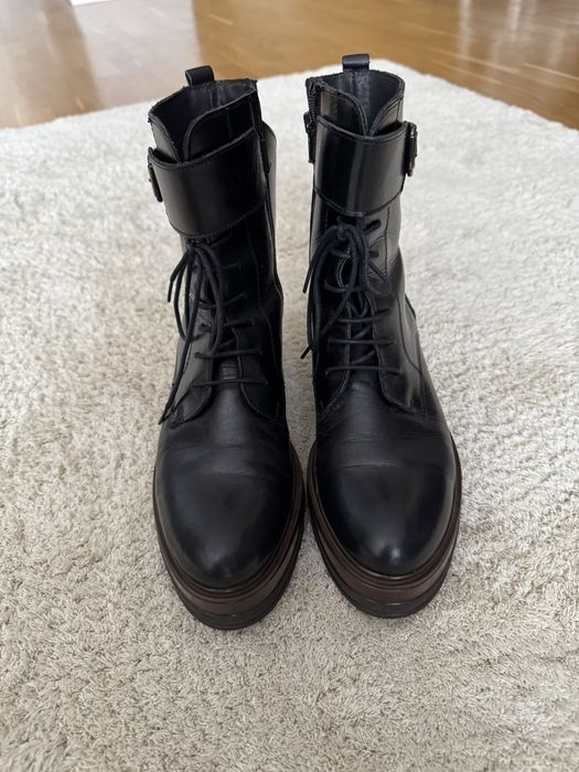 Ghete piele Lorenzo Carra made in Italy, 37