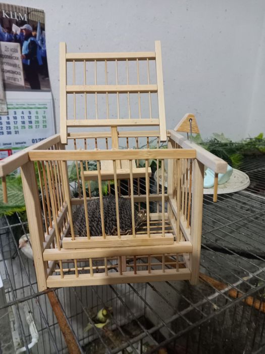 Клетки за птици оборудвани