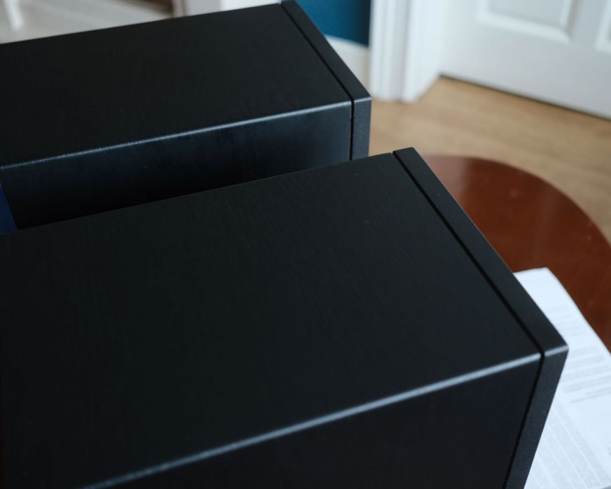 PSB Alpha P5 Bookshelf, Hi-Fi тонколони, букшелф, Black Ash, като нови