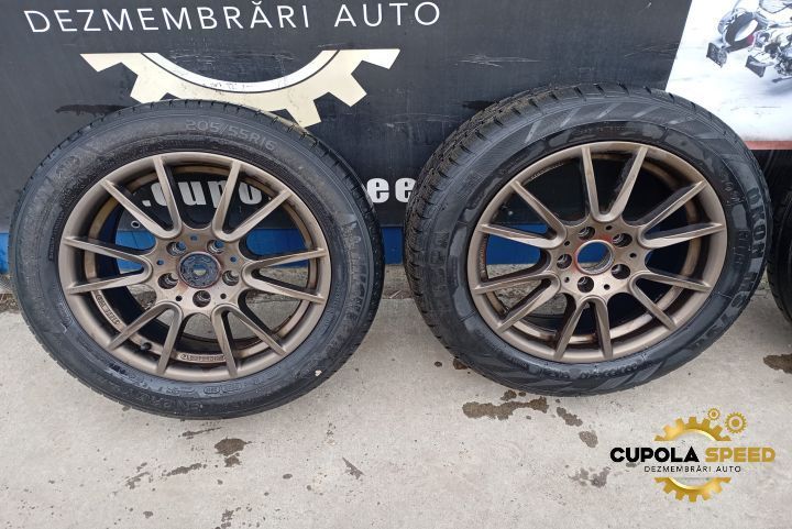 Jante cu anvelope 205/55/R16 7Jx16 ET38 KBA49312 Ford Fiesta MK7 [fac